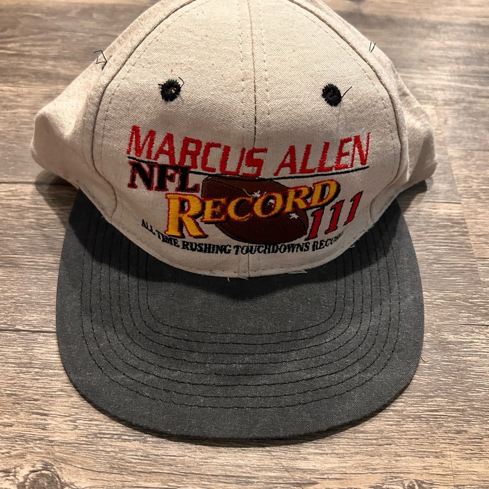 Marcus Allen NFL Record 111 NFL Hat
